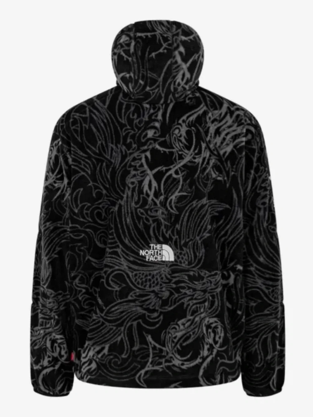AUTHENTIC SUPREME X NORTH FACE STEEP TECH FLEECE PULL OVER “BLACK DRAGON”